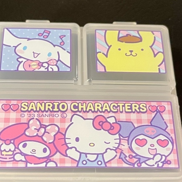 Hello Kitty & Friends 3 Slot Pill and Accessories Organizer box case Sanrio - Picture 7 of 7